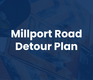 Millport Road Detour Plan 