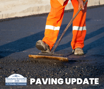 Website News - Paving Update