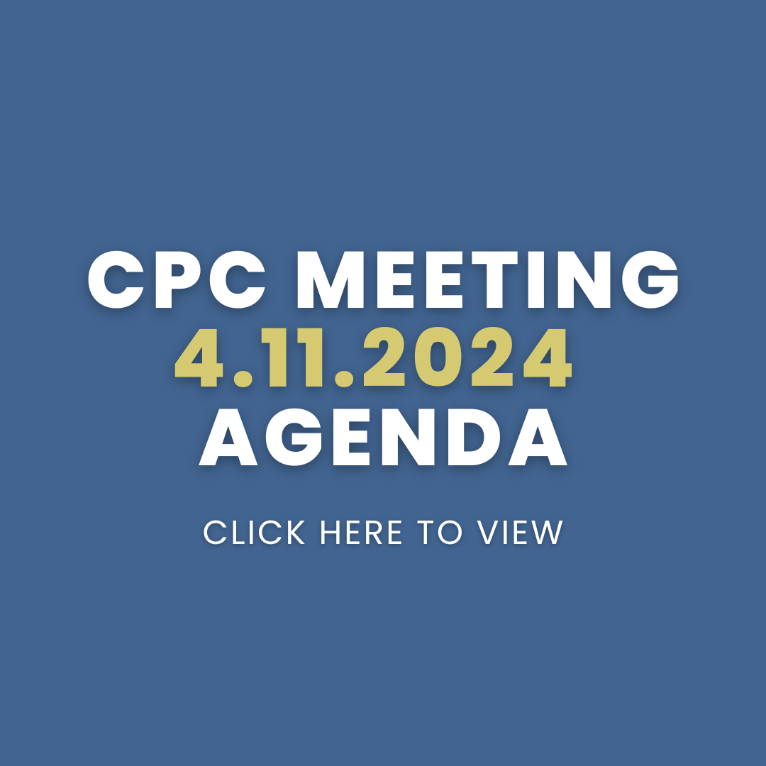 CPC Meeting - 4.11.2025 - Agenda