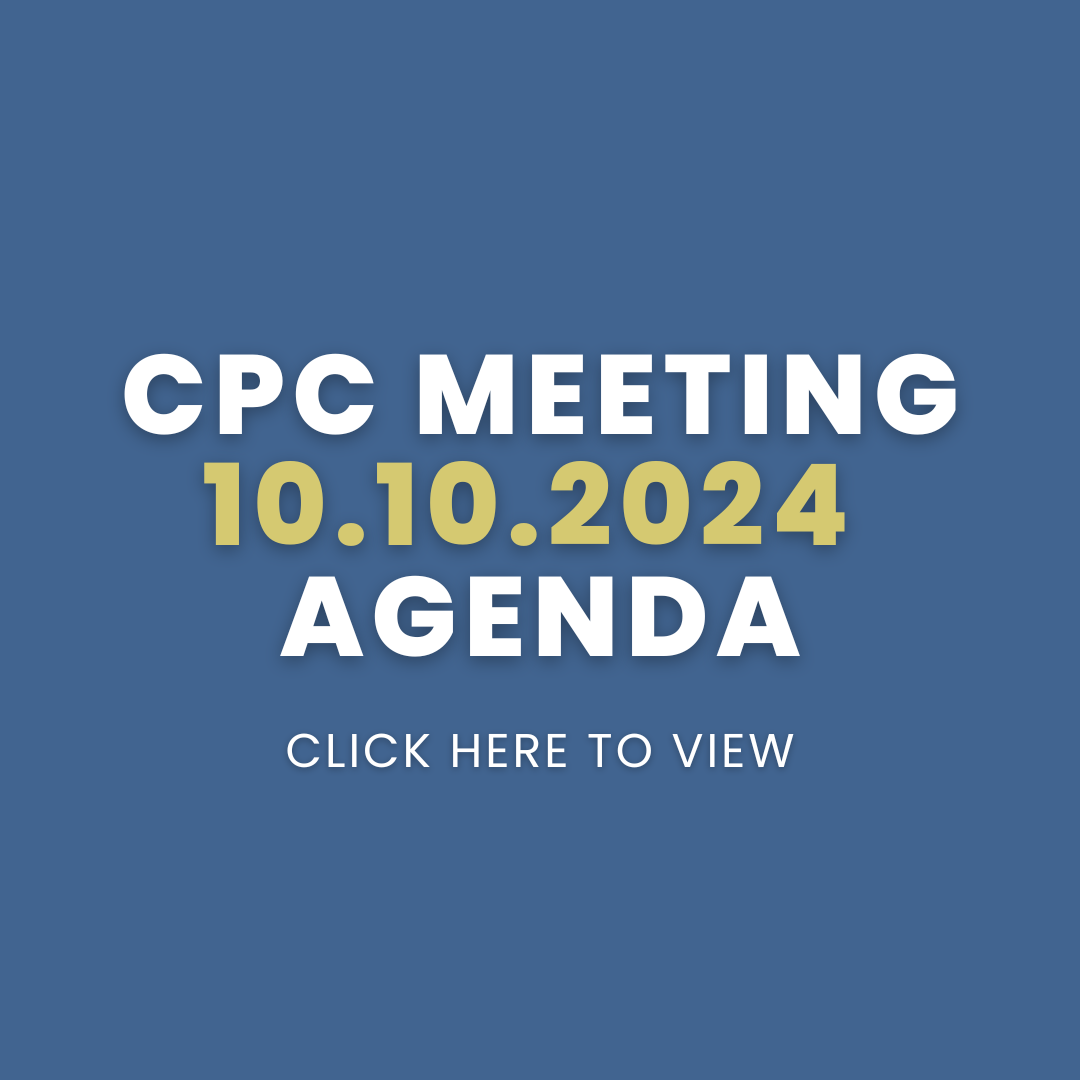 CPC Meeting - 10.10.2024 - Agenda