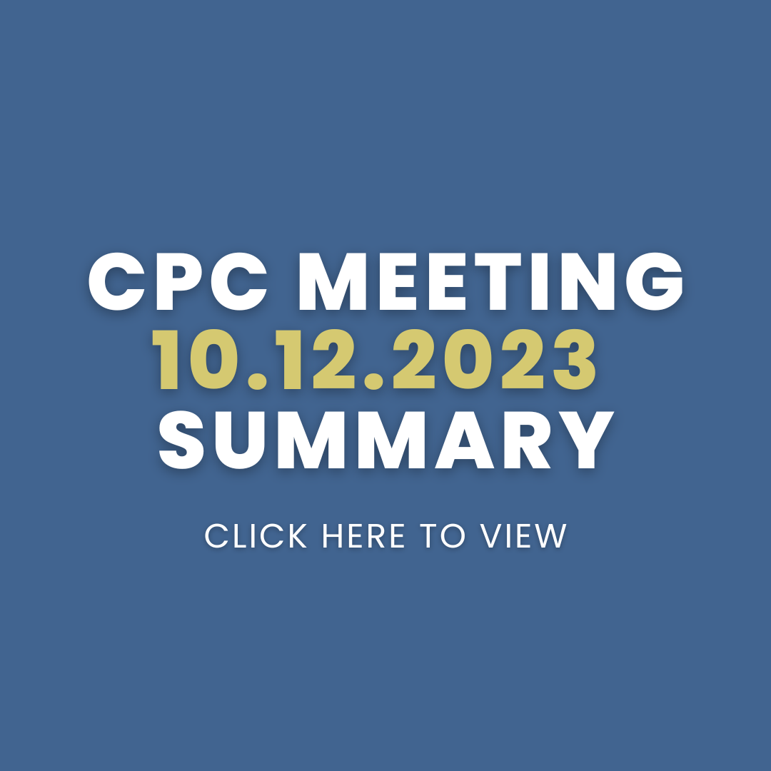 CPC Meeting - 10.12.2023 - Summary